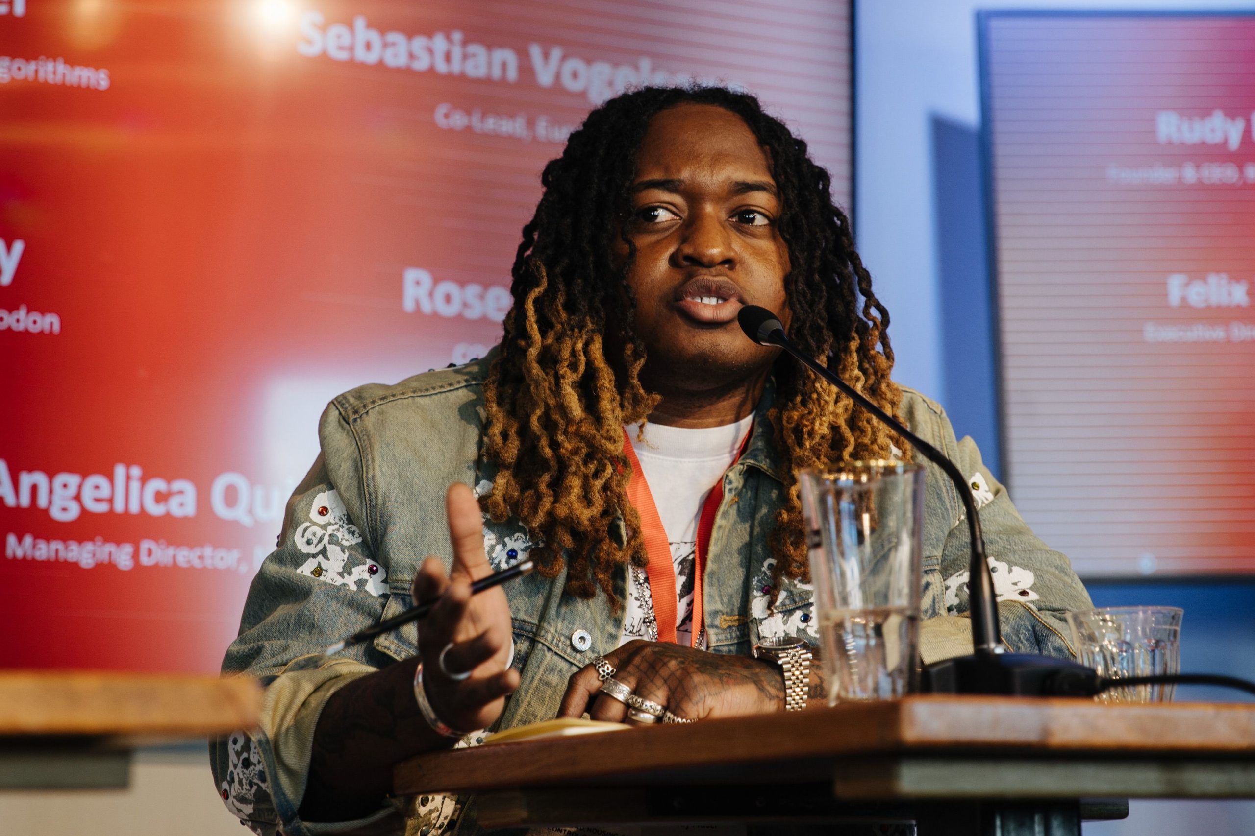 Rudy on the growth and sustainability panel